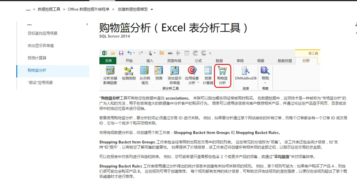 一键购物篮分析——Excel 催化剂功能实拍