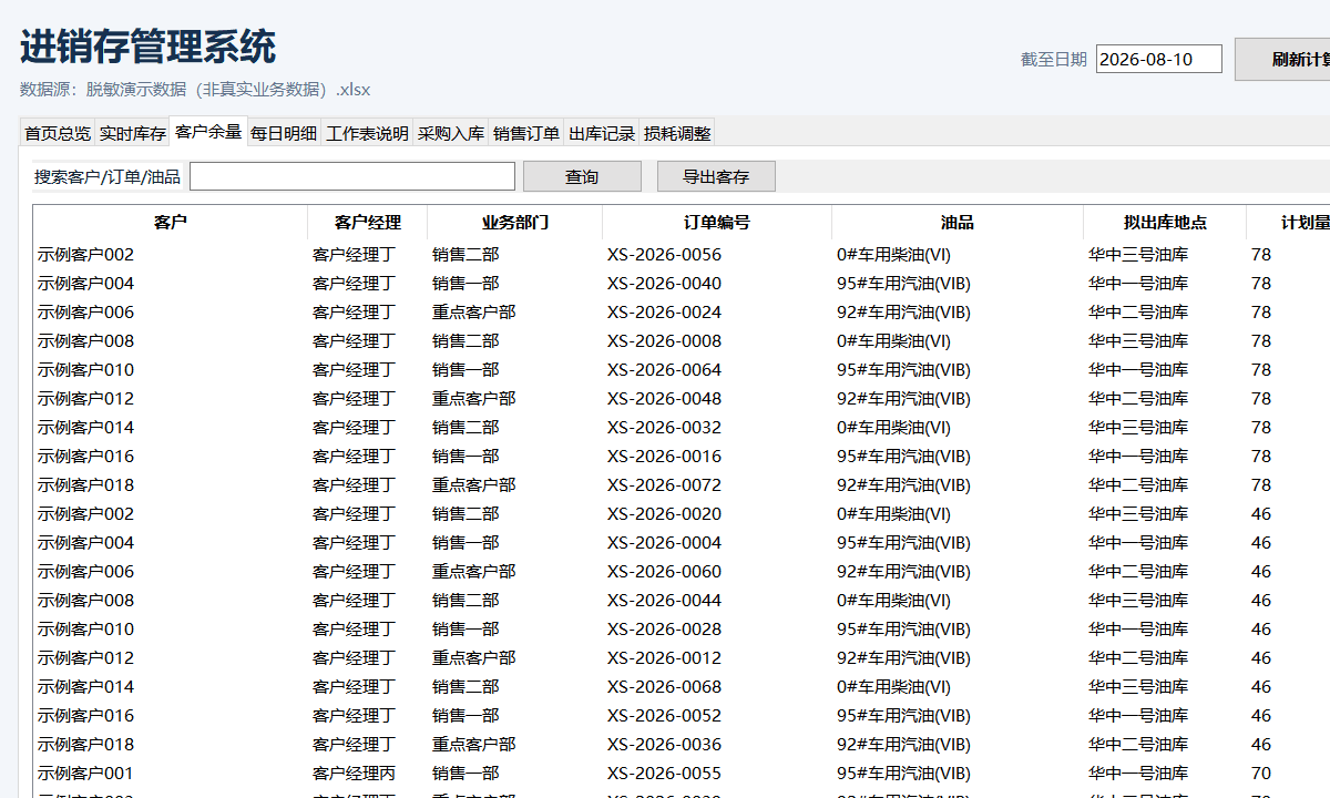 Python进销存系统：替代Excel手工台账 截图 4