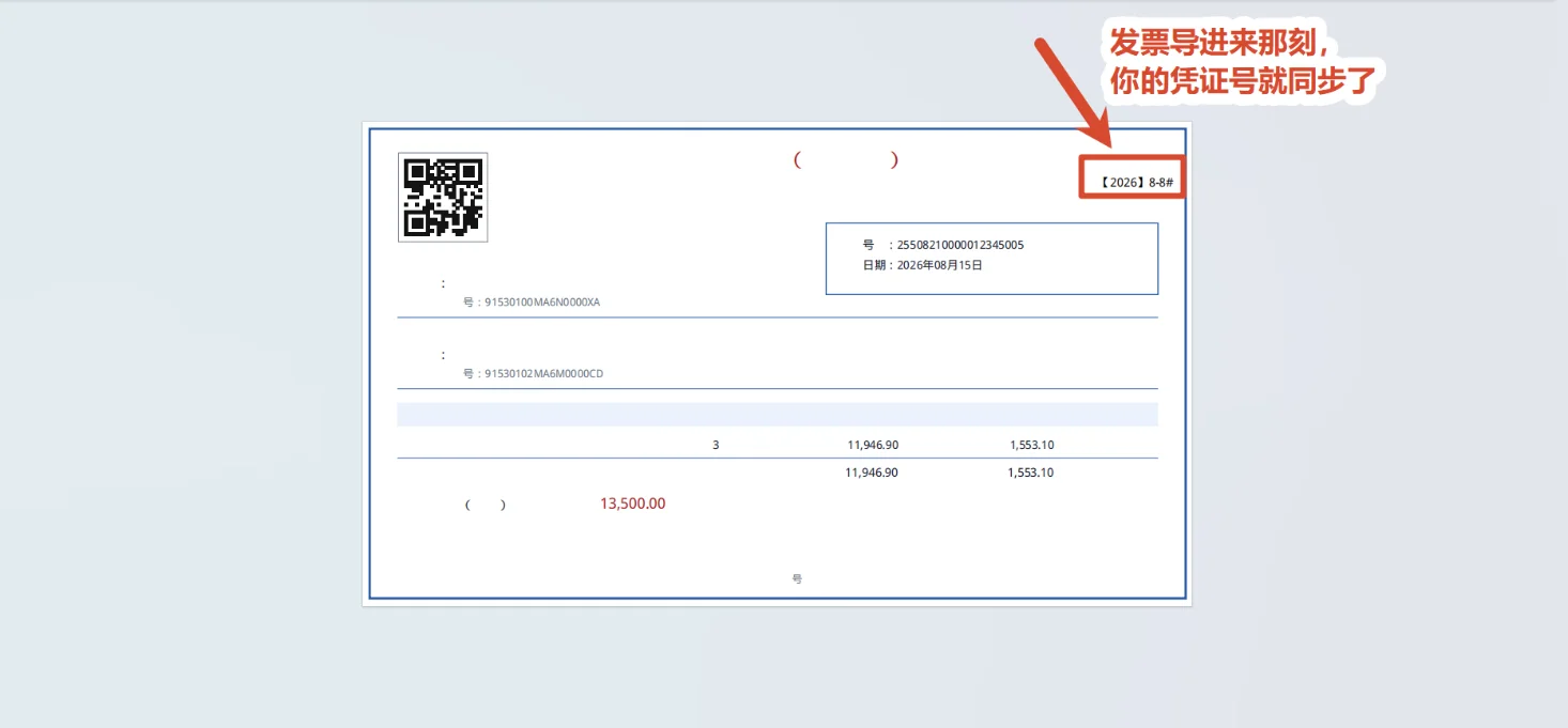 我的财务助理:发票PDF与记账凭证自动对应归档 截图 9